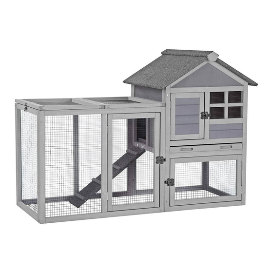 User Manuals: aivituvin XZ7002 Big Bunny Cage