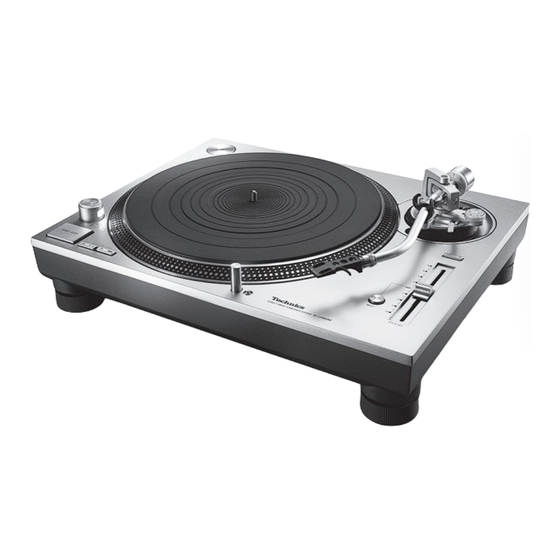 Technic SL-1200GR2 Owner's Manual
