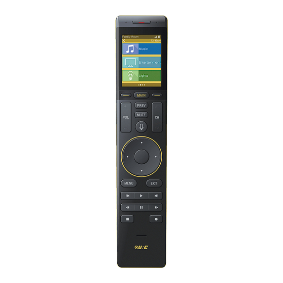 URC Total Control TRC-1120 Owner's Manual
