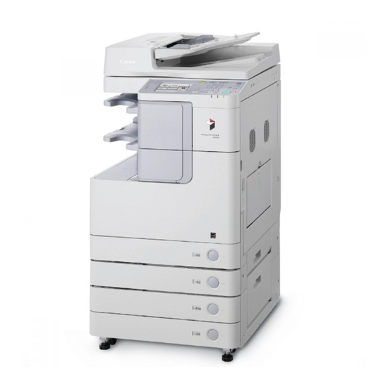Canon image runner 2525 Printer Manual