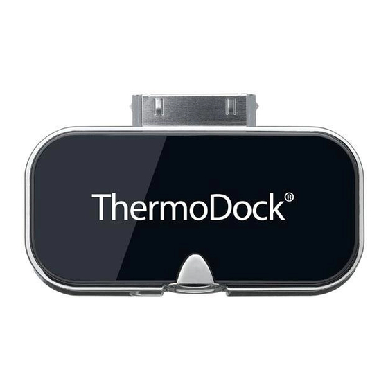Medisana ThermoDock Instruction Manual