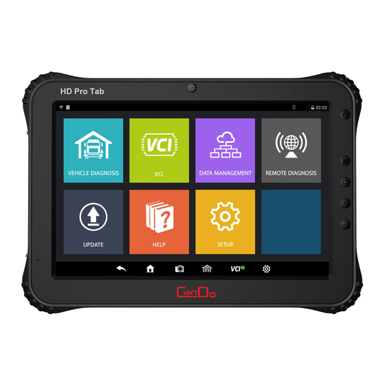 Cando HD Pro Tab User Manual