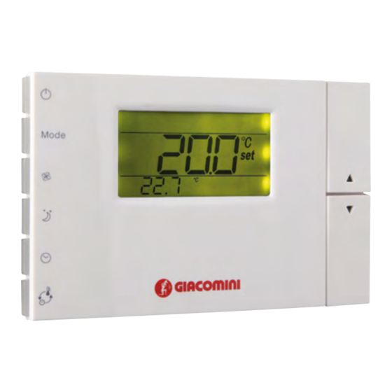Giacomini KPM10 Manual