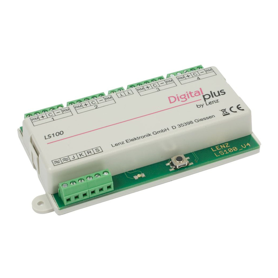 Lenz Digital plus LS110 Manual
