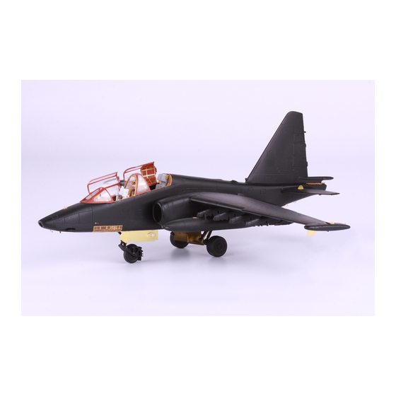 Eduard Su-25UB/UBK 1/48 Quick Start Manual