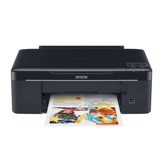 Epson Stylus SX130 Series User Manual