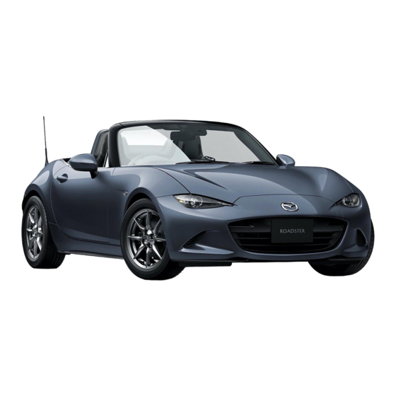 Mazda MX-5 2020 Owner's Manual