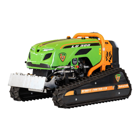 MDB GREEN CLIMBER LV300 Pro EPA Operation And Maintenance Manual