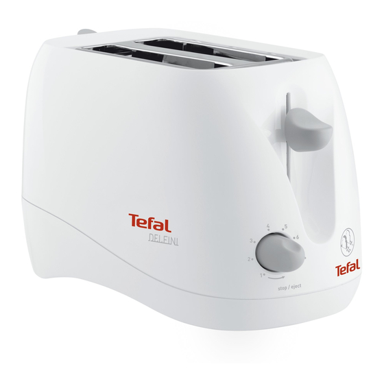 TEFAL COMPACT TOASTER 5396 Instructions For Use