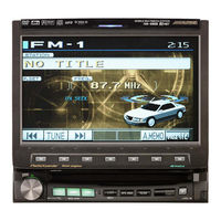 Alpine D900 - XM Ready DVD/CD/MP3 Receiver Owner's Manual