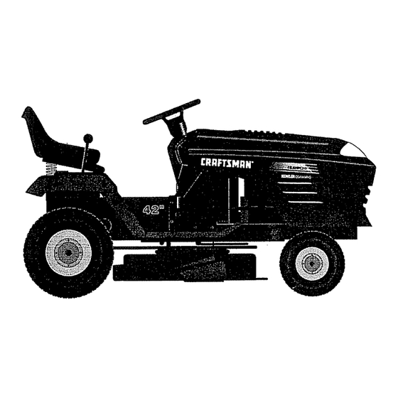 Craftsman 3One 917.252590 Owner's Manual