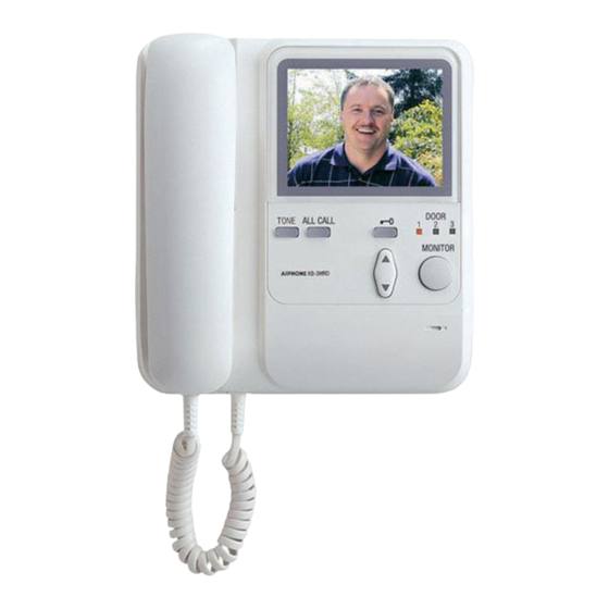 Aiphone KB-3MRD Installation Manual