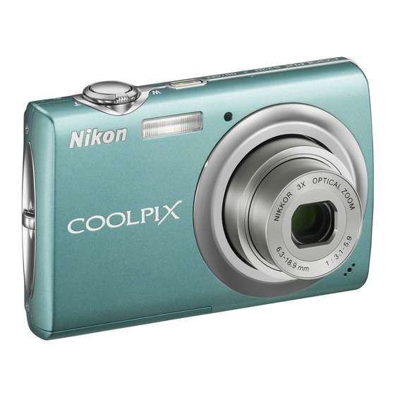 Nikon Coolpix S220 Manuals