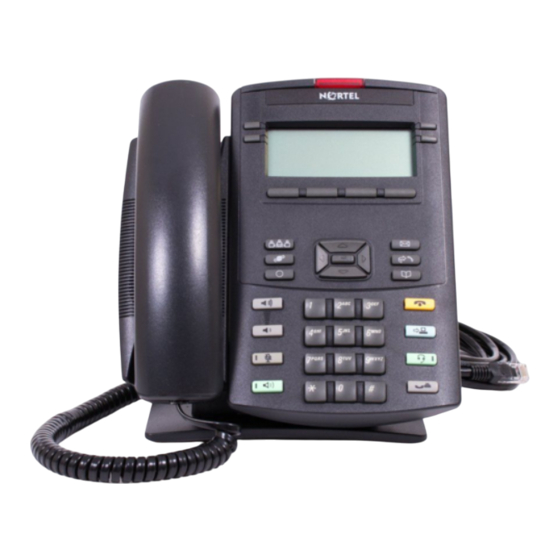 Nortel 1220 Quick Reference Manual
