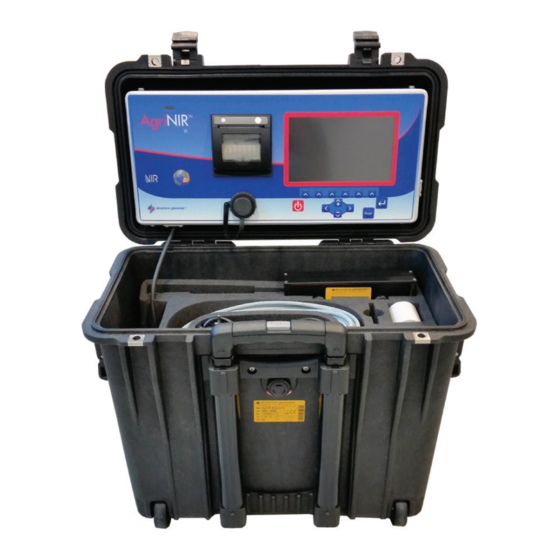 Dinamica Generale AgriNIR W Operator's Manual