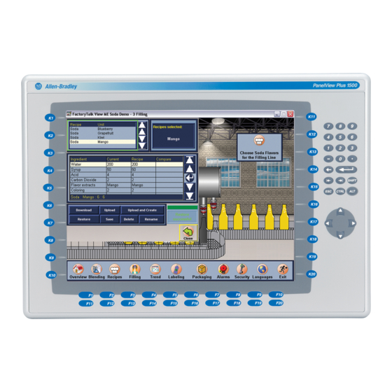 Rockwell Automation 2711P-RPA Installation Instructions Manual
