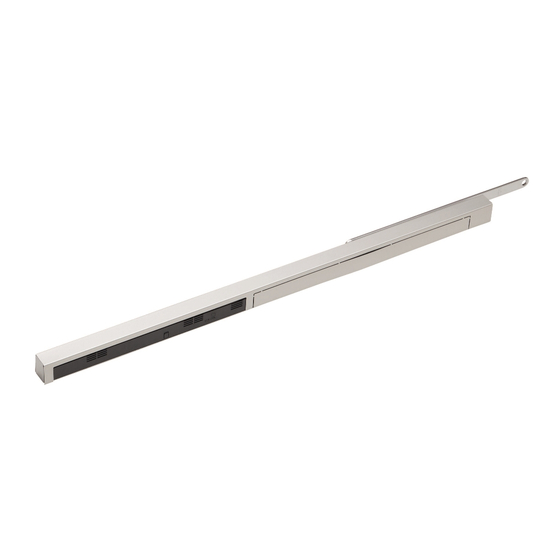 Dorma G-EMR Fixing Instructions