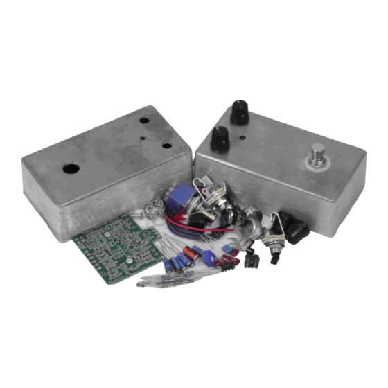 User Manuals: BYOC Classic Compressor Kit Effects Pedal