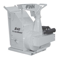 Finn B-40 Parts And Operator's Manual