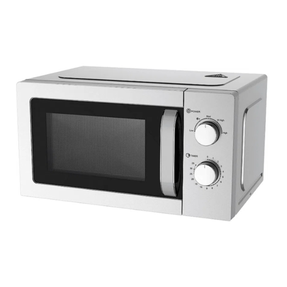 Finlux FMO-2079 SS Microwave Oven 20L Manuals