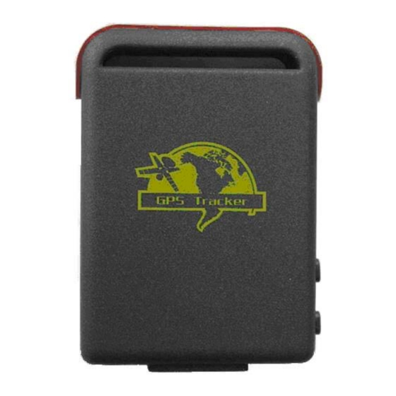 GPS TRACKER TK102 USER MANUAL Pdf Download | ManualsLib