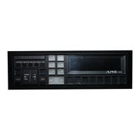 Alpine 7375E Owner's Manual