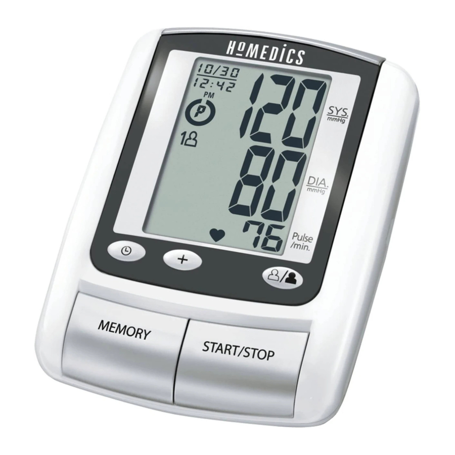 Homedics CareOne AHBPA-060 Manual