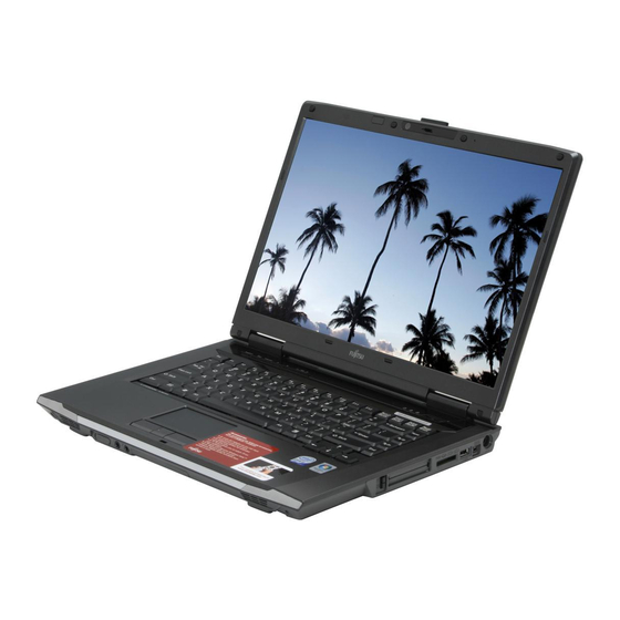 Fujitsu A6110 - LifeBook - Core 2 Duo 2.2 GHz Manuals