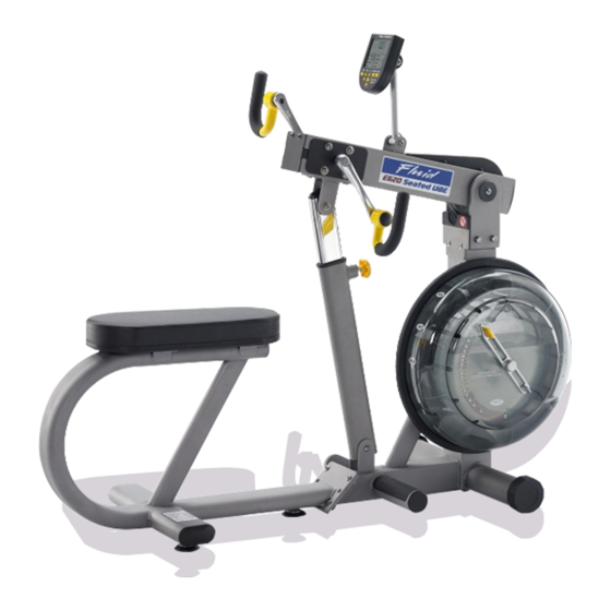 First Degree Fitness E620 Fluid Owner's Manual