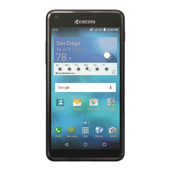 Kyocera HYDRO VIEW User Manual
