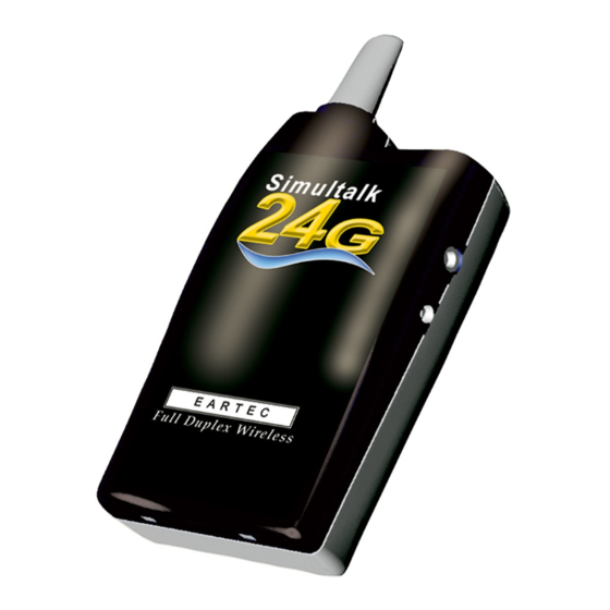 Eartec Simultalk 24G Manual