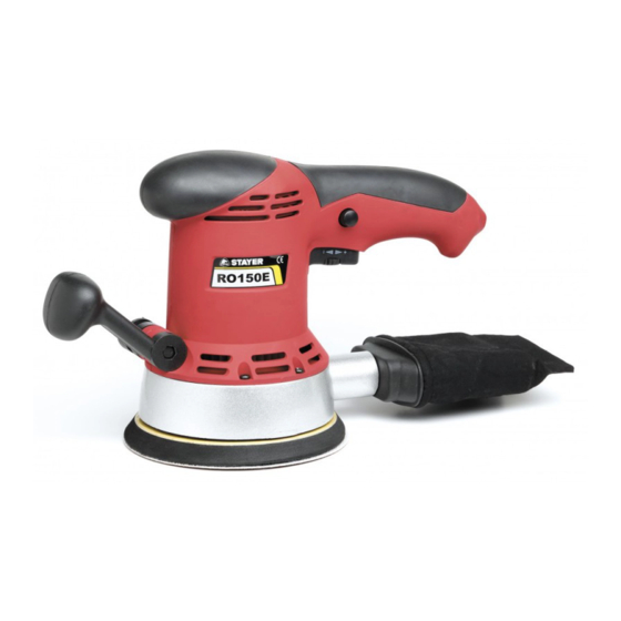 stayer RO150E Operating Instructions Manual