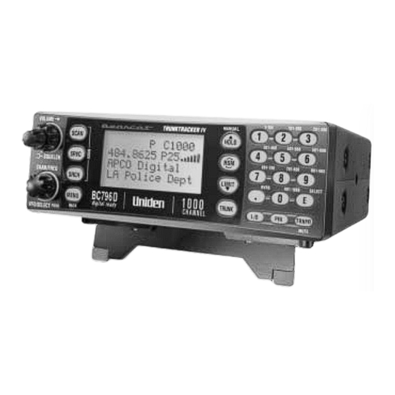 Uniden APCO 25 Owner's Manual