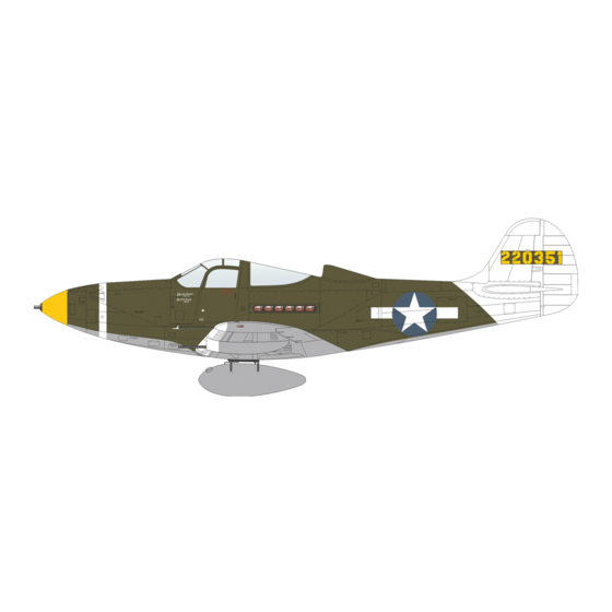 Eduard Zoom P-39Q/N interior Quick Start Manual