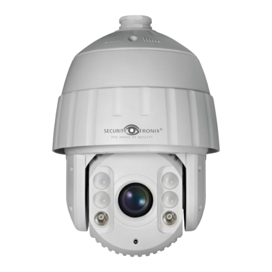 Security Tronix ST-IP2IRPTZ Quick Start Manual
