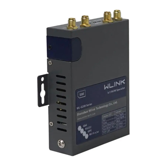 WLINK WL-G200 Series User Manual