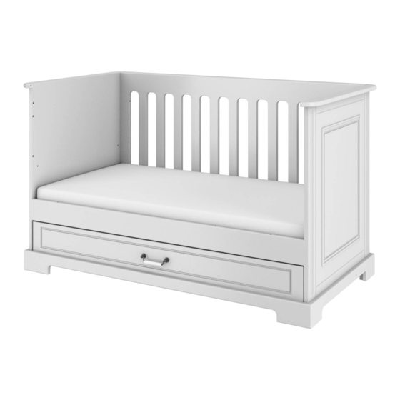 Bellamy Ruban Drawer to the Cot Bed Manual