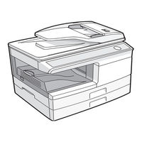 Sharp AR-203E X Operation Manual