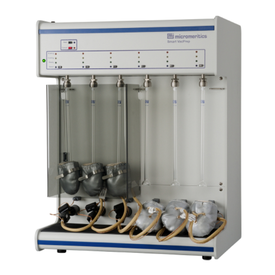 Micromeritics SMART VACPREP Operator's Manual