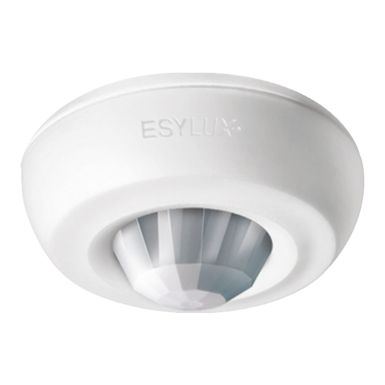 ESYLUX PD 360/8 Basic Detailed Operating Instructions