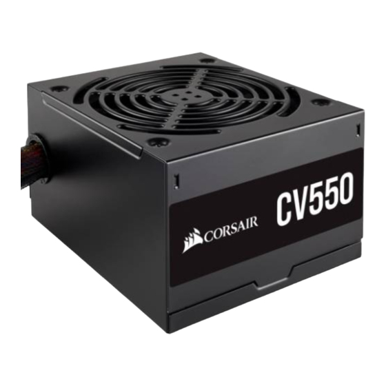Corsair CV550 Manual