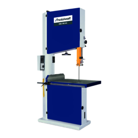 holzkraft HBS AS Series Instruction Manual