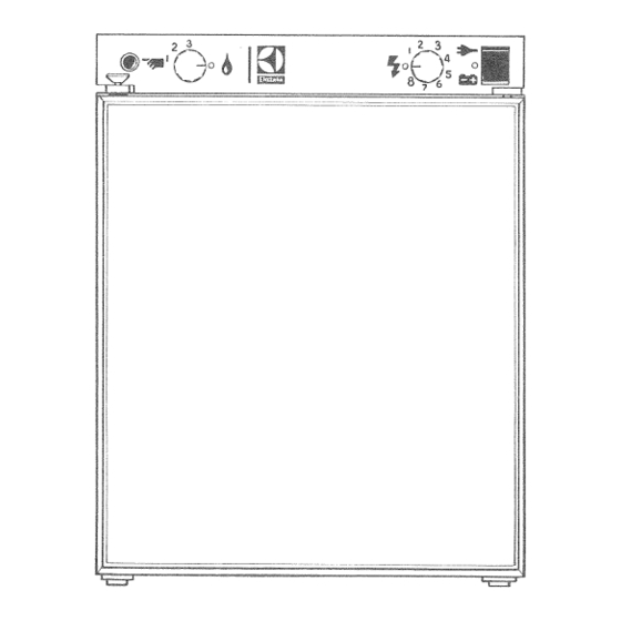Electrolux RM212F Instructions For Use Manual