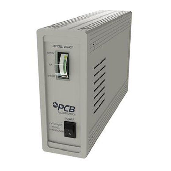 PCB Piezotronics 482A21 Installation And Operating Manual