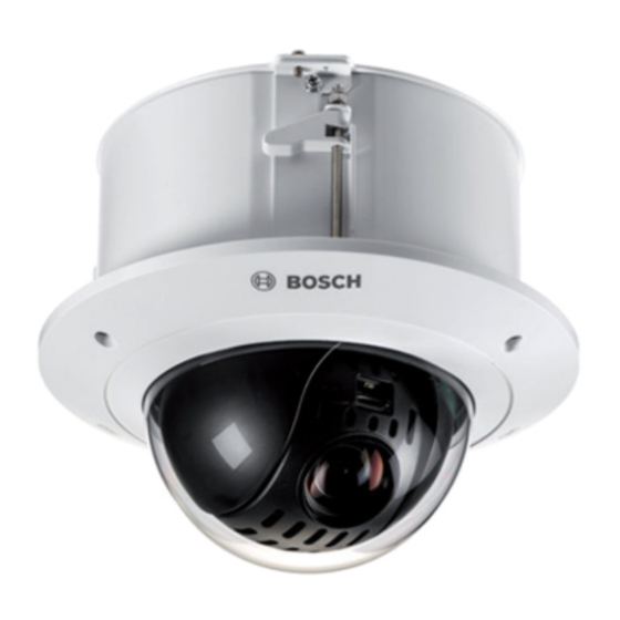 Bosch AUTODOME IP 4000i Installation Manual