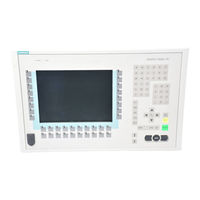 Siemens SIMATIC Panel PC 870 Equipment Manual