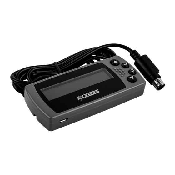 Axxess AX-LCD Installation Instructions Manual