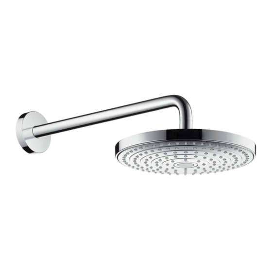 Hans Grohe Raindance Select S 240 2jet 26466 Series Manuals