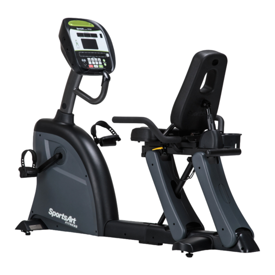SportsArt Fitness C535R Owner's Manual