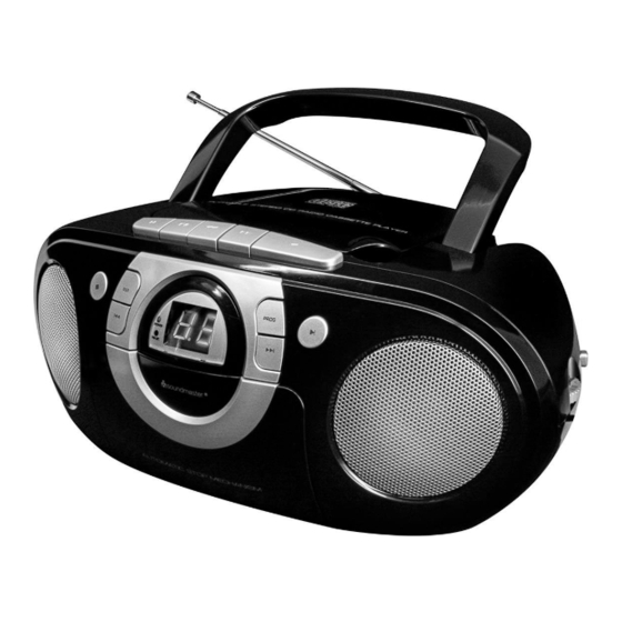 SOUNDMASTER SCD5100RO Manual